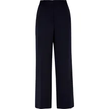 s.Oliver Wide Leg Hose aus Viskosemix Blau 46