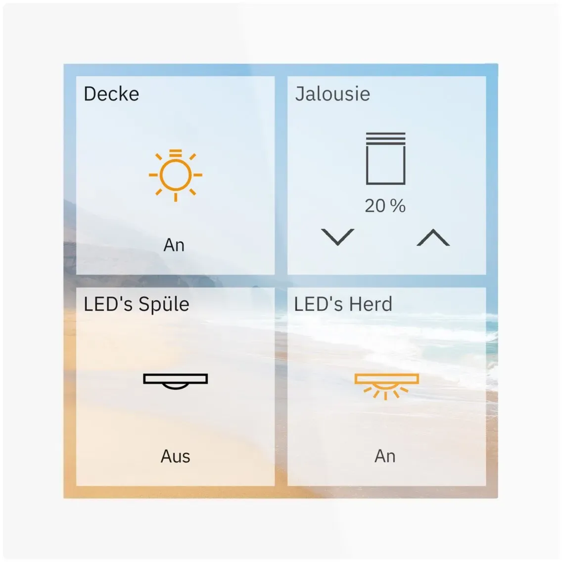 MDT technologies KNX Glas Touch Smart Plus GTS-P4TW.01S