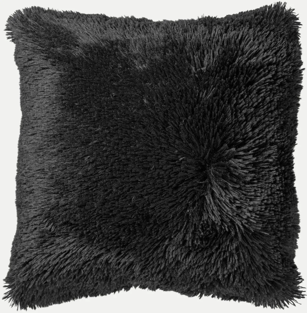 Kissen Fluffy - 45x45 cm Schwarz