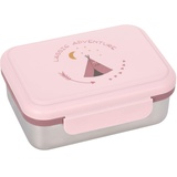 Lässig Kinder Brotdose Edelstahl Lunchbox Adventure Tipi