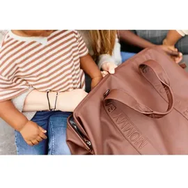 Childhome MOMMY BAG LEATHER Braun