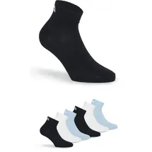Fila UNISEX INVISIBLE PLAIN SOCKS 6-Paar Blau 43-46