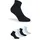 Fila UNISEX INVISIBLE PLAIN SOCKS 6-Paar Blau 43-46