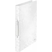 Leitz WOW Ringbuch 2-Ringe perlweiß