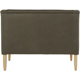 Home Affaire Küchensofa HOME AFFAIRE "Moro", grün, B:142cm H:99cm T:73cm, Microfaser in Antiklederoptik (100% Polyester), Sofas, in verschiedenen Stoffen und Farben