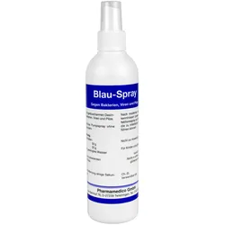 Blauspray gegen Viren, Pilze, Bakterien im Stall