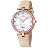 Festina Candino Damen Armbanduhr C4602/1 - beige/Weiß