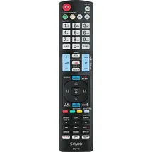 Savio RC-11, TV, Drucktasten, Schwarz - Schwarz