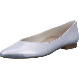 Paul Green Ballerinas in Metallic Silver / 6 UK