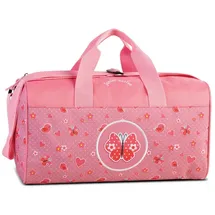 Heinrich Sieber Fabrizio Schmetterlings Umhängetasche junior active, rosa 38 x 21 x 18 cm