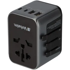Verbatim Ladeadapter, Universal Travel, UTA-03, 30W