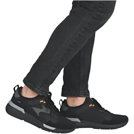 Rieker Herren Weite E Schwarz/Grau 46