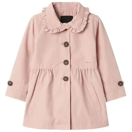 NAME IT Outdoorjacke NMFMADELIN TRENCH COAT rosa 110 EU