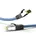 45663 Netzwerkkabel 7 5 m Cat8 1 SF/UTP S-FTP Blau 45663