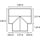 Vitavia Sirius Alu grün ESG 3 mm 13 m2 inkl. Fundament