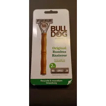 Bulldog Gin Original Bambus Rasierer + 2 Klingen