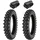 Ecovelò 2 Reifen 2.50 – 10 + Schläuche 33J Cross Mini Moto Stollenreifen Minicross-Reifen