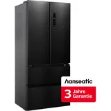 Hanseatic HFD18983CBI French Door (516 l, 1898 mm hoch, Schwarz)