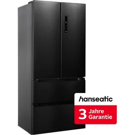 Hanseatic HFD18983CBI French Door (516 l, 1898 mm hoch, Schwarz)