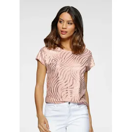 LAURA SCOTT Rundhalsshirt Rosa 44