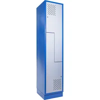 Güde Schrank Stahl blau 2-türig