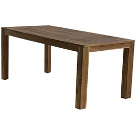 Garden Pleasure Topeka Gartentisch 180 x 90 x 77 cm braun