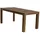 Garden Pleasure Topeka Gartentisch 180 x 90 x 77 cm braun