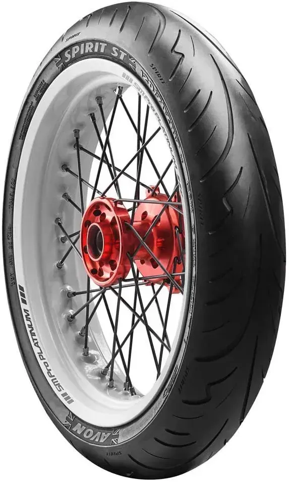 Avon Spirit St 60w Tl Sport-touring-vorderreifen - Black - 120 / 70 - ZR19