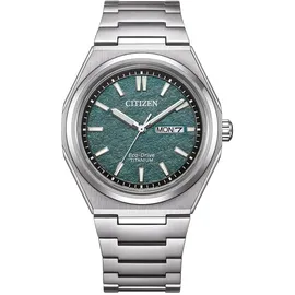 Citizen AW0130-85XC Eco-Drive Herren-Solaruhr Titan Petrol