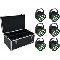 Eurolite Set 6x LED PARty TCL Spot + Case