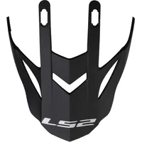 LS2 Mx436 Evo Visier - Matt Black - One