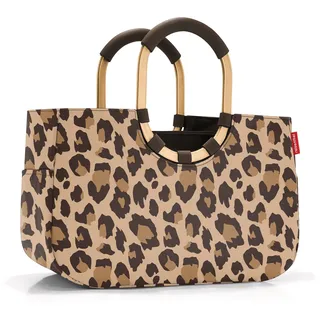 Reisenthel loopshopper M frame leo macchiato 40 x 26 cm