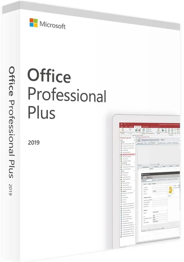 Preisvergleich Produktbild Microsoft Office 2019 Professional Plus Retail