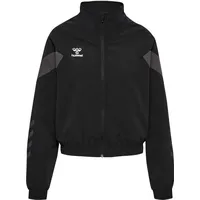 Hummel TRAVEL WOVEN JACKET WOMAN - schwarz L