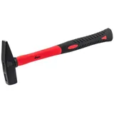 DEMA Schlosserhammer / Hammer 400g Mit Fiberglasstiel