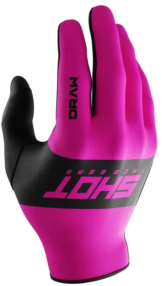 Shot Draw Sky Offroad-handschuhe - Pink - 12-13 Jahre