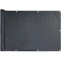vidaXL Balkon-Sichtschutz 90 x 300 cm Anthrazit Oxford-Gewebe