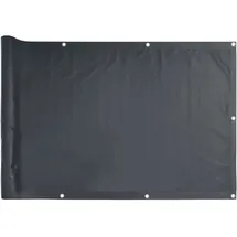 vidaXL Balkon-Sichtschutz 90 x 300 cm Anthrazit Oxford-Gewebe