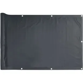 vidaXL Balkon-Sichtschutz 90 x 300 cm Anthrazit Oxford-Gewebe