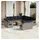 vidaXL Gartensofa-Set 14-tlg. grau Polyrattan