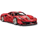 CaDA Bricks Auto Italien Super Car 1:8 CH RTR rot (C61042W)