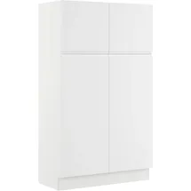 Impuls Küchen Warschau Mehrzweckschrank-Set 120 x 206,2 x 60 cm Weiß