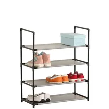 Hti-Living Lena 60 x 73 x 29 cm grau / schwarz