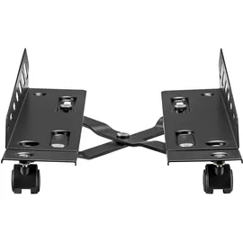 NanoRS RS480 Mobiler Gamping-CPU-Ständer mit 4 Rollen CPU-Ständer Computerwagen Belastbar bis 25kg, Regulierbare Breite: 160–300 mm Rollwagen PC Desktop