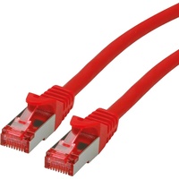 Roline 21.15.2615 Netzwerkkabel S/FTP (PiMF), Component Level, LSOH, Rot