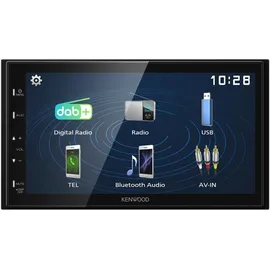 Kenwood DMX129DAB 2-DIN Autoradio DAB+ Bluetooth 7,0" Touchscreen