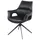 Home Affaire Drehstuhl Sienna Leder schwarz 2er Set