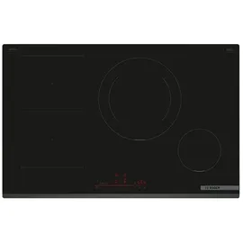 Bosch Backofen Teleskopauszug + Induktionskochfeld Booster Home Connect autark 80cm