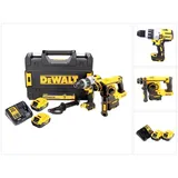 DeWalt Kombo Kit XR 18 V DCH 253 N Kombihammer 2,1 J + DCD 996 P2 Akku Schlagbohrschrauber 95 Nm Brushless + 2x Akku 5,0 Ah + Ladegerät + TSTAK