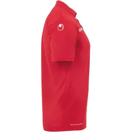 Uhlsport Essential POLY Kurzarm-poloshirt | Red - 12-13 Jahre